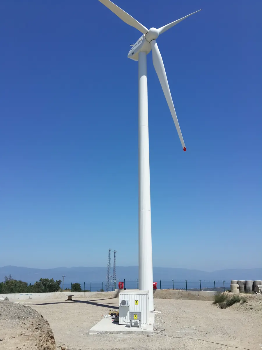 Mudanya rüzgar türbini ENH proje saha görseli — görsel 2