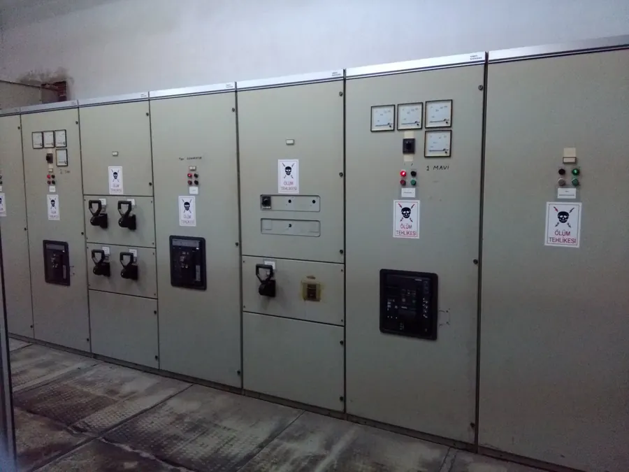 Namet endüstriyel elektrik projesi fotoğrafı — görsel 1