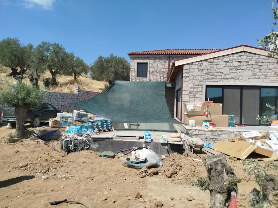 Villa elektrik taahhüt projesi saha görseli — Ayvalık — görsel 12
